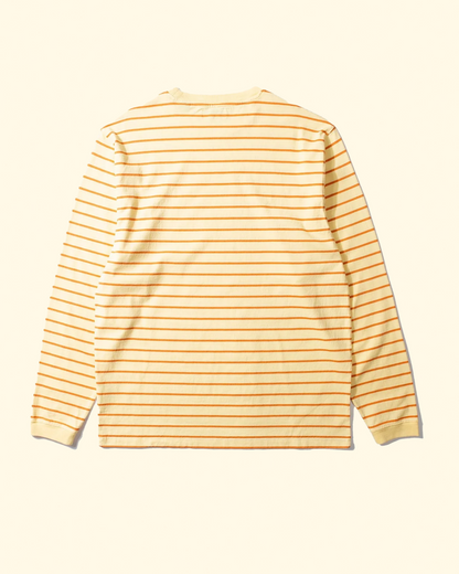 Mini Stripes LS | Light Yellow