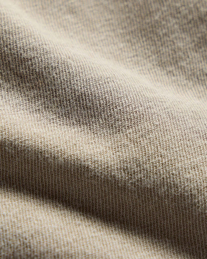 Slub SS Henley | Light Khaki Pigment