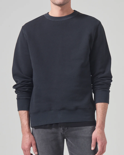 Vintage Crewneck Sweatshirt | Washed Black