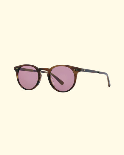 Luckman S | Moth Tortoise Antique Gold Maroon