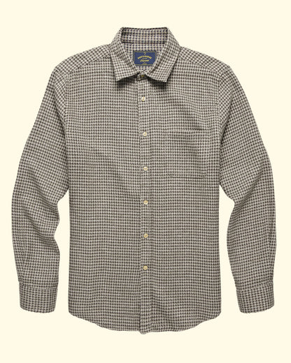 Pied Poule Shirt | Charcoal