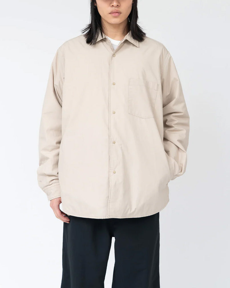 Insulation Shirt Jacket | Beige