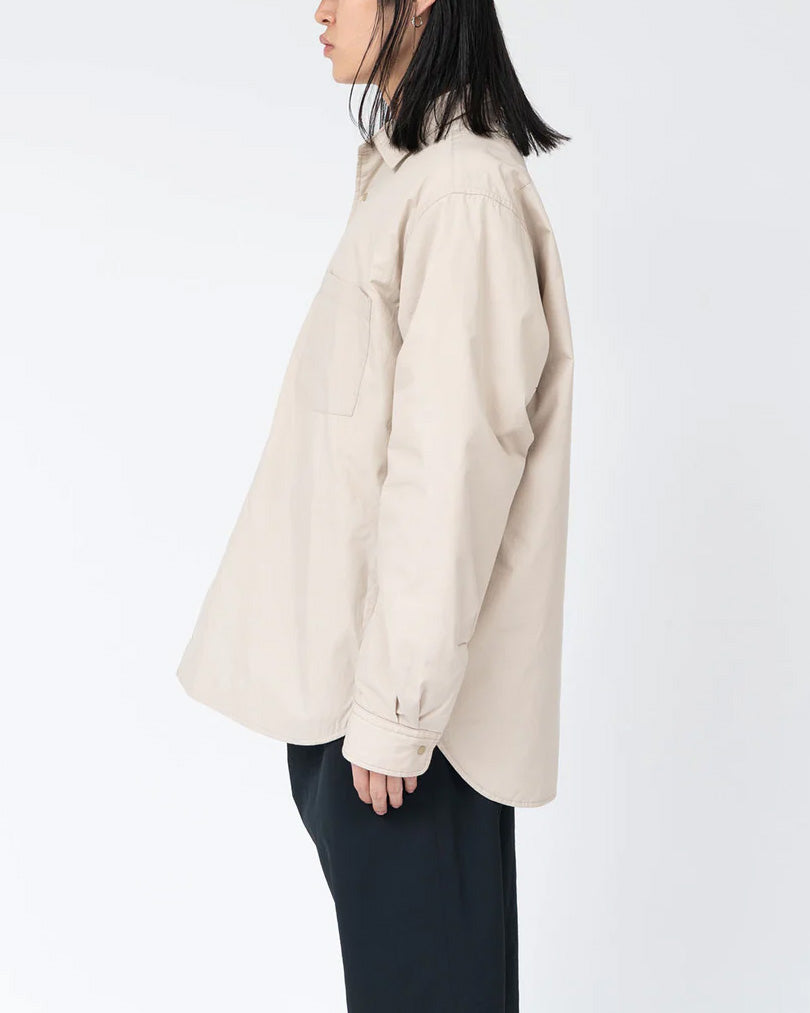 Insulation Shirt Jacket | Beige