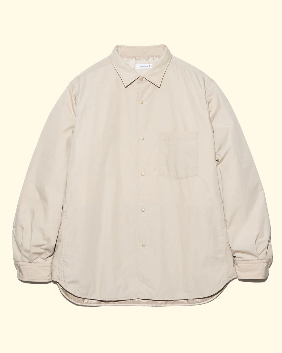 Insulation Shirt Jacket | Beige