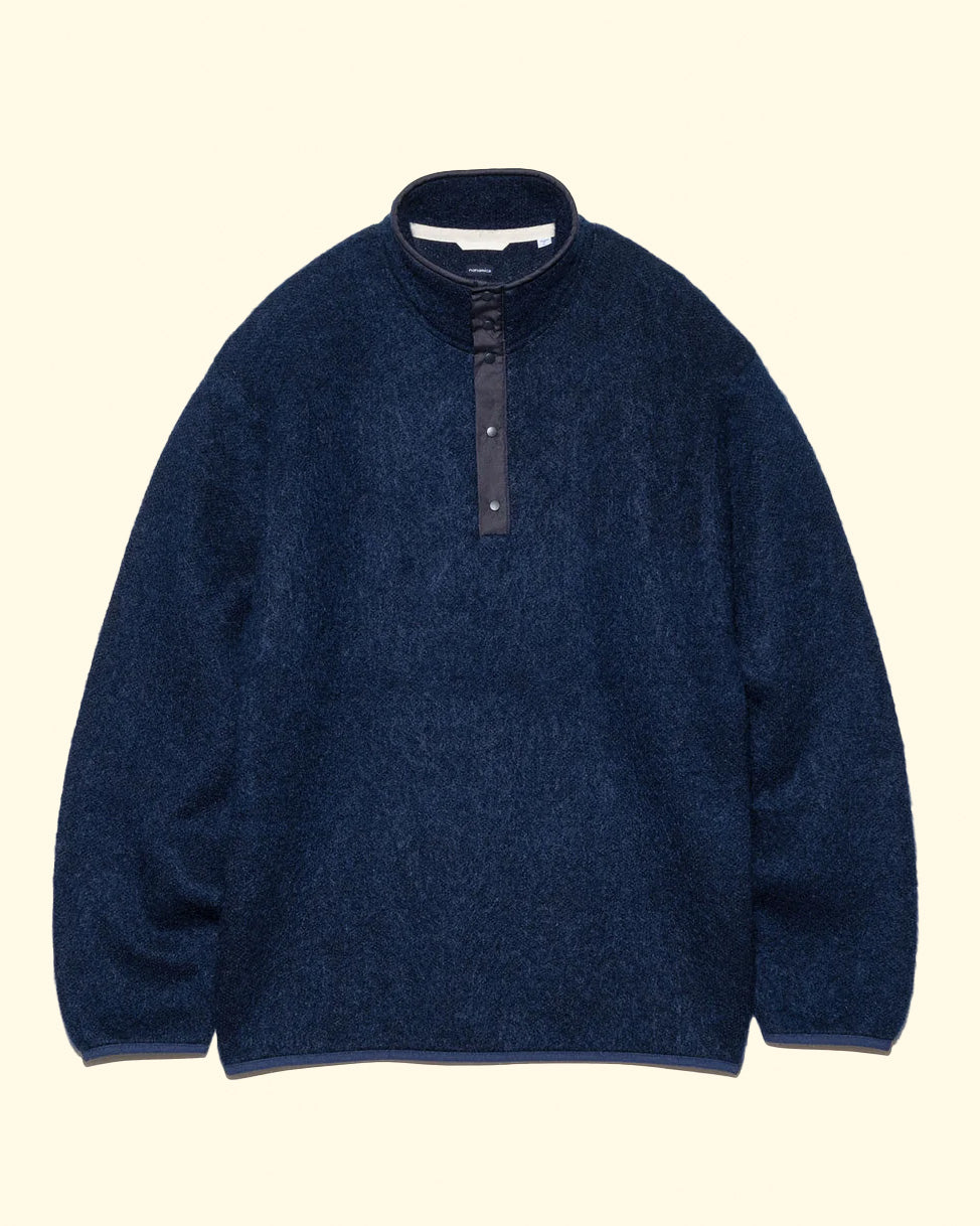 Pullover Mohair Sweater | Navy