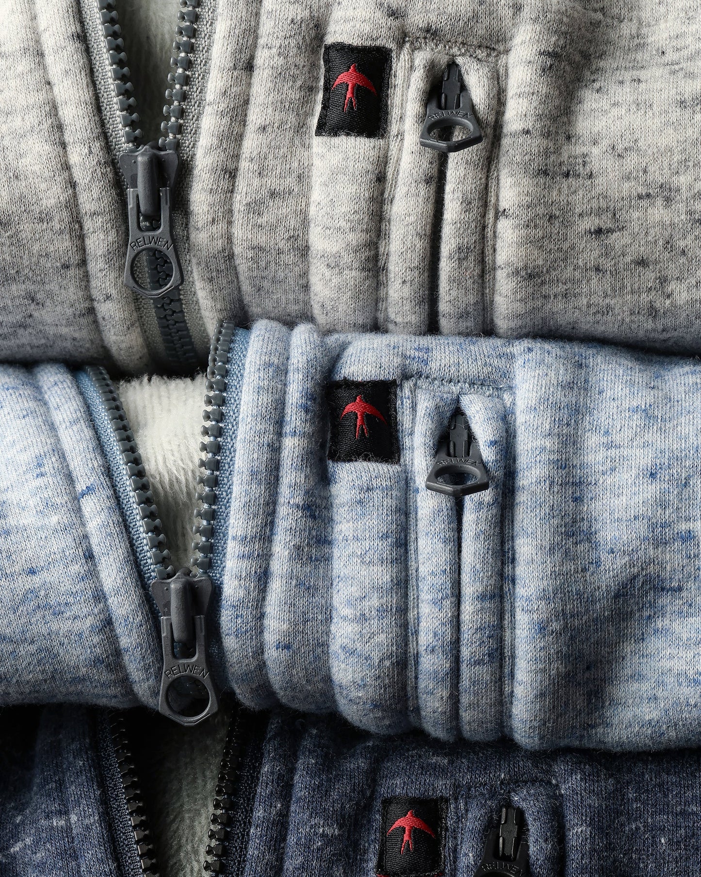 Micropile Half Zip | Lt Grey Fleck