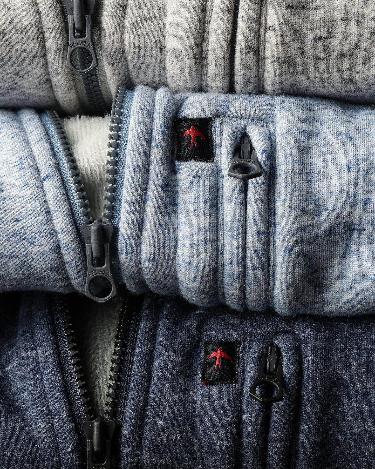 Micropile Half-Zip | Navy Fleck