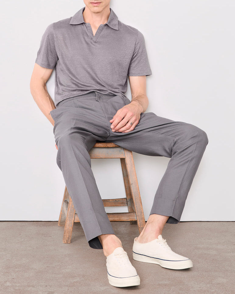 Simon T-Shirt | Smoked Pearl