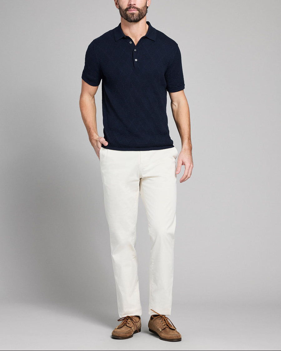 Diamond Polo | Carbon Blue