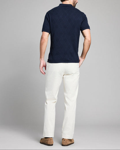 Diamond Polo | Carbon Blue