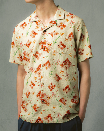 Crammond Shirt | Ecru Floral