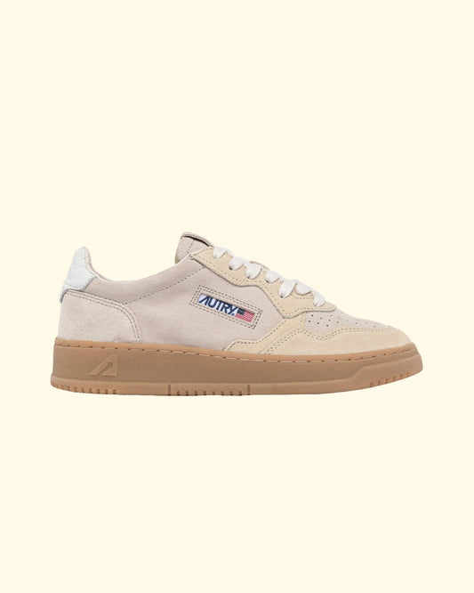 Medalist Low | Mix Suede Sand/Ecru