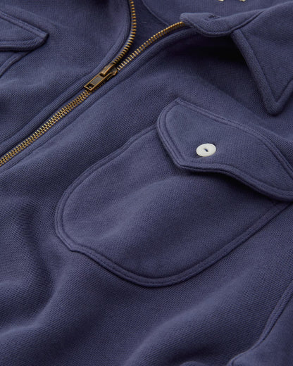 Half Zip Sweatshirt | Faded Navy