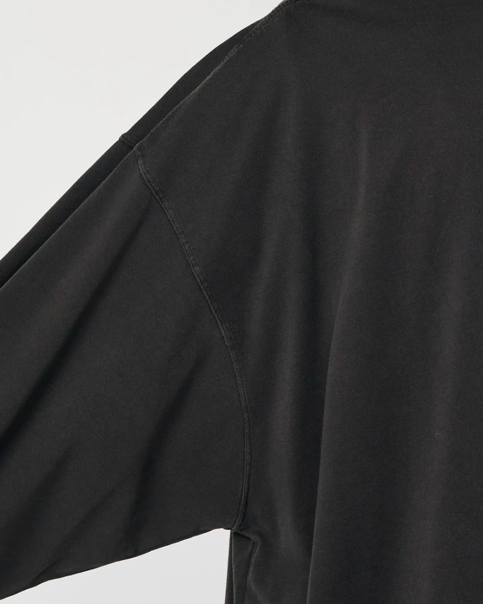 OOAL L/S Pocket Tee | Charcoal