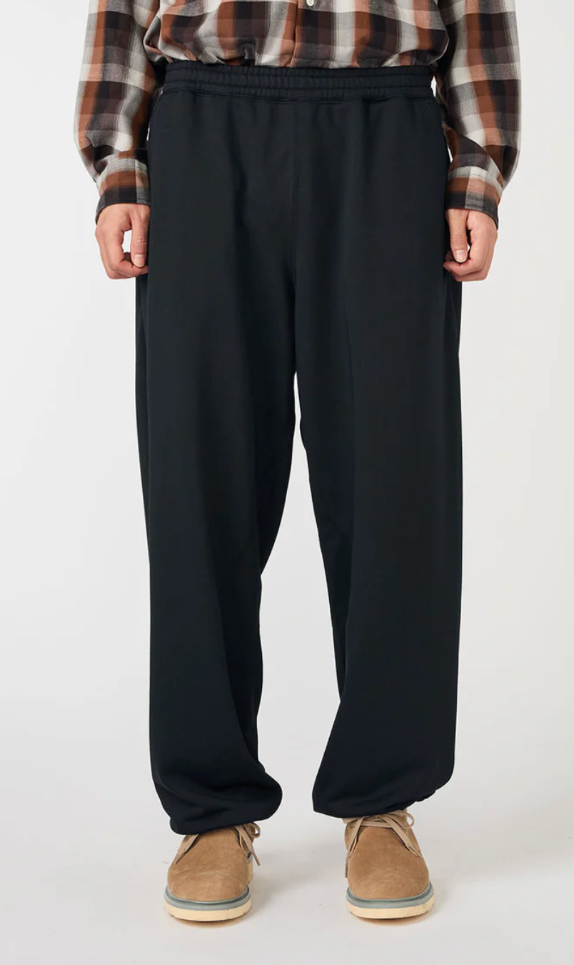 Polyester Pile Sweat Pants | Navy