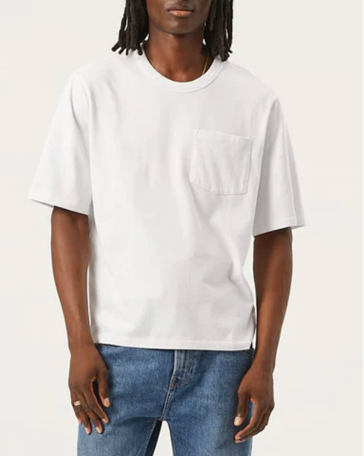 Garment Dye Tee | White