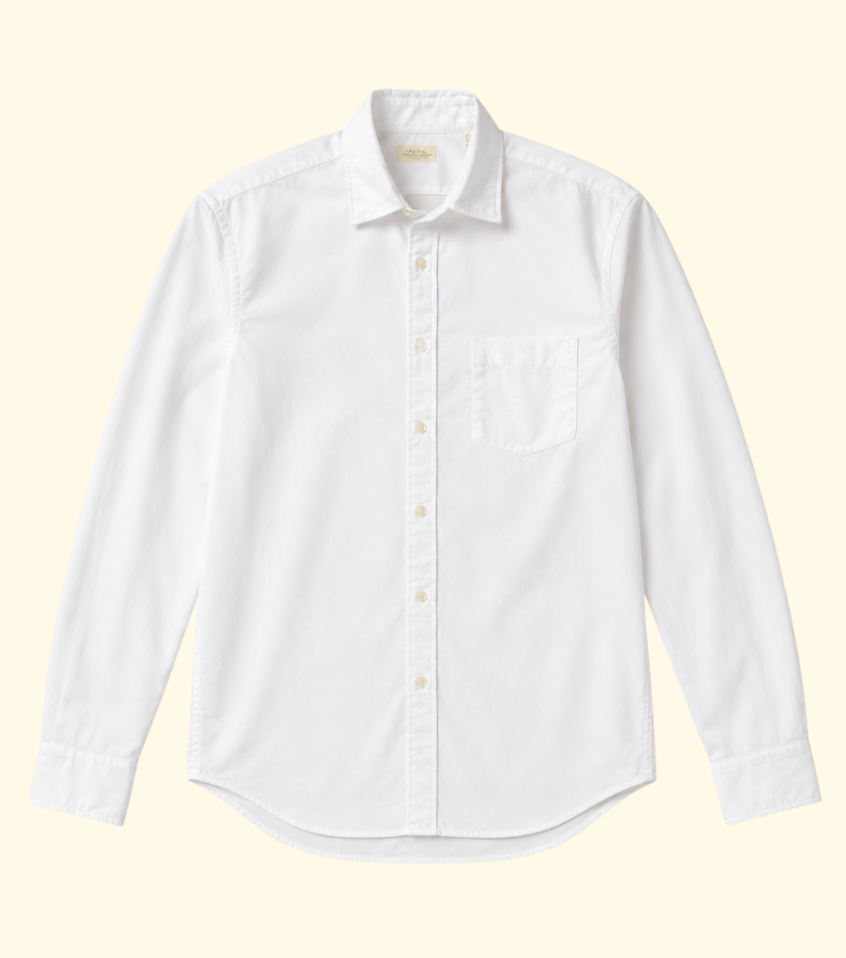 Paul Oxford Shirt | White