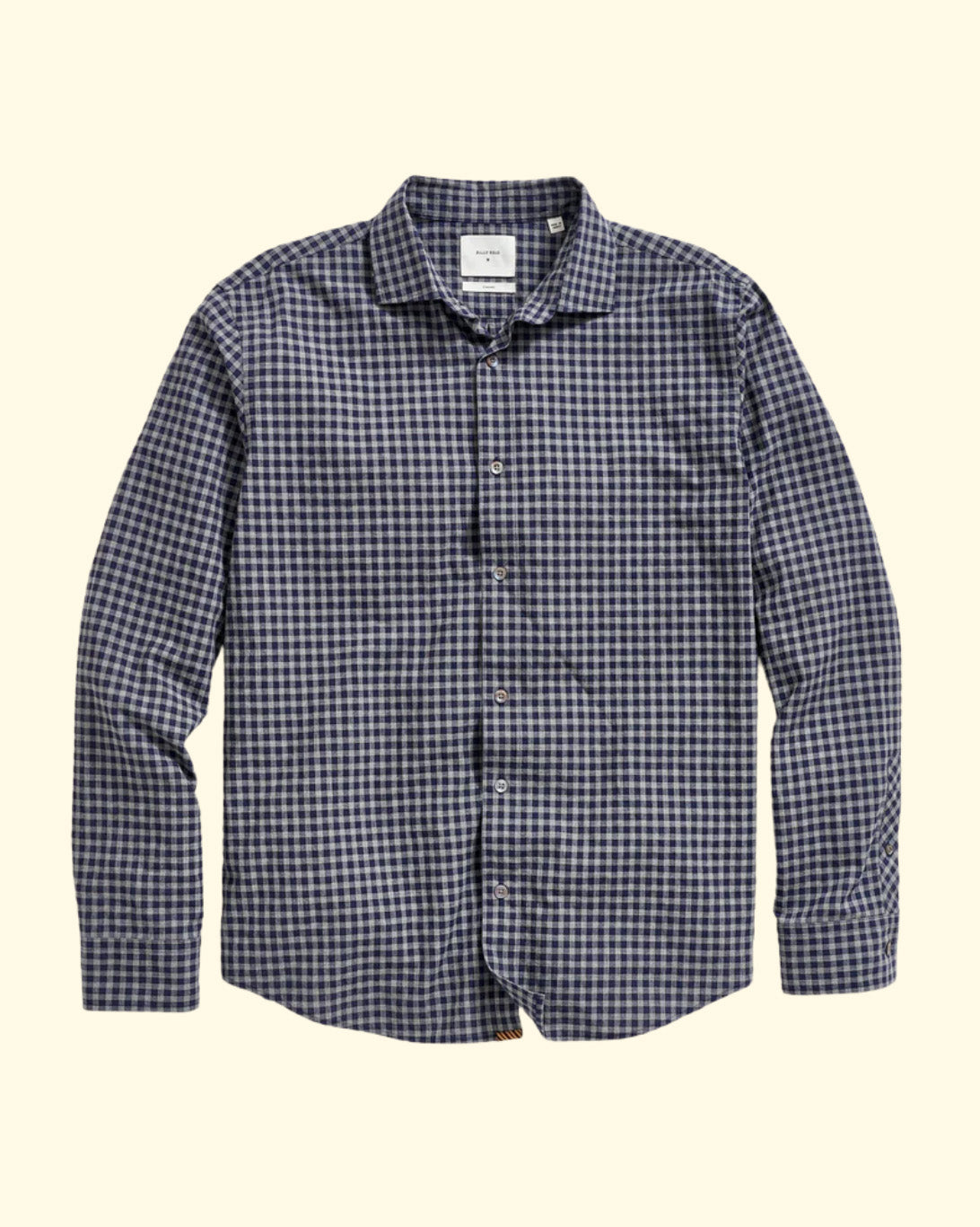 Plaid Hutcheson Sport Shirt | Navy/Grey