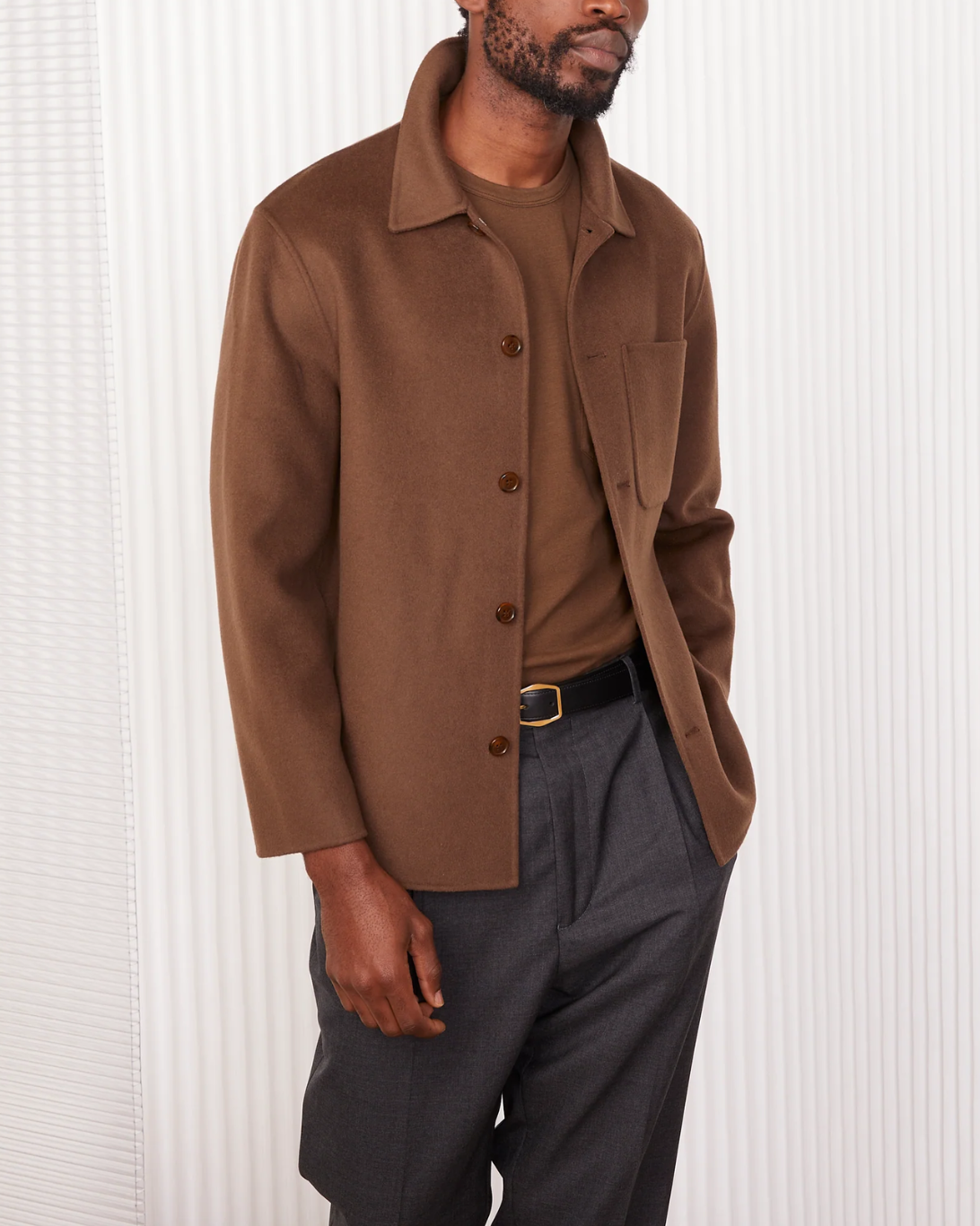 Hamilton Double Split Wool | Iced Coffee