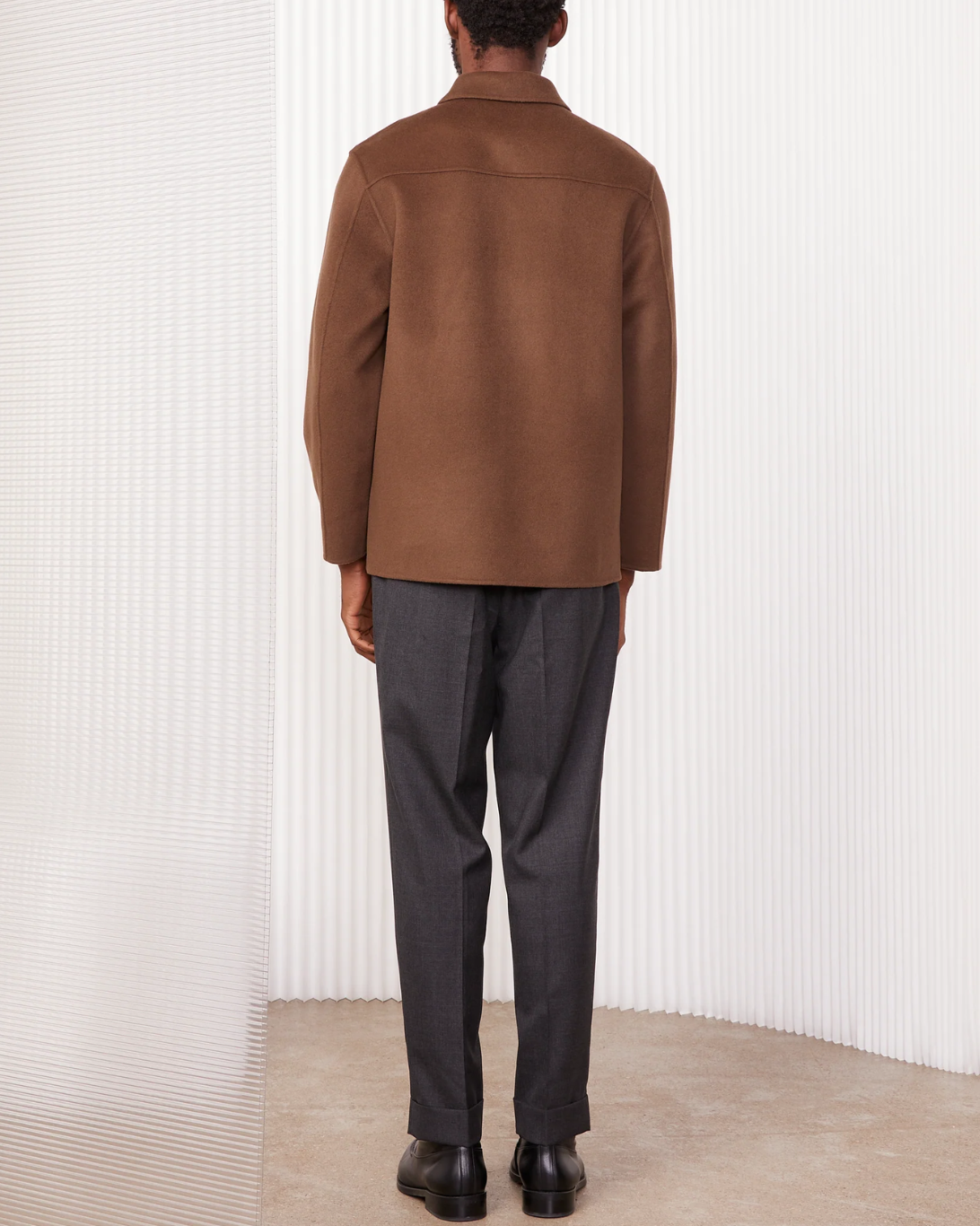 Hamilton Double Split Wool | Iced Coffee