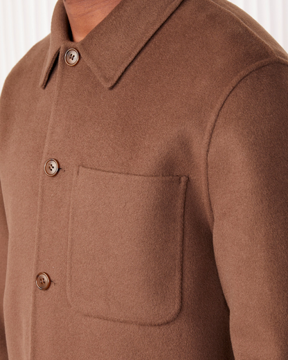 Hamilton Double Split Wool | Iced Coffee