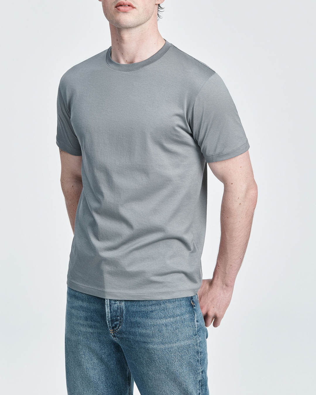 Crew Neck T Shirt | Bluefin