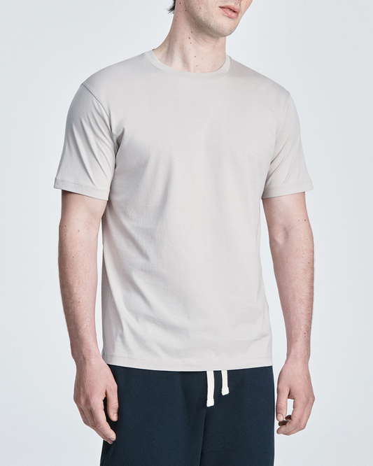 Crew Neck T Shirt | Mist