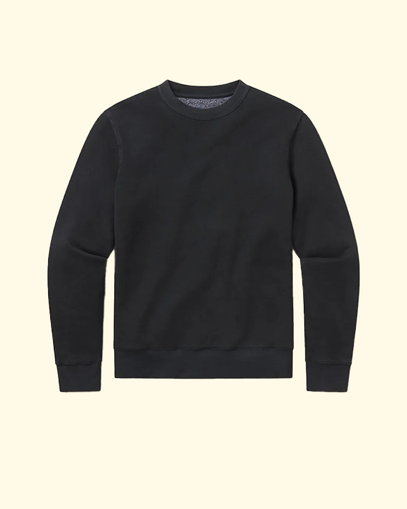 Vintage Crewneck Sweatshirt | Washed Black