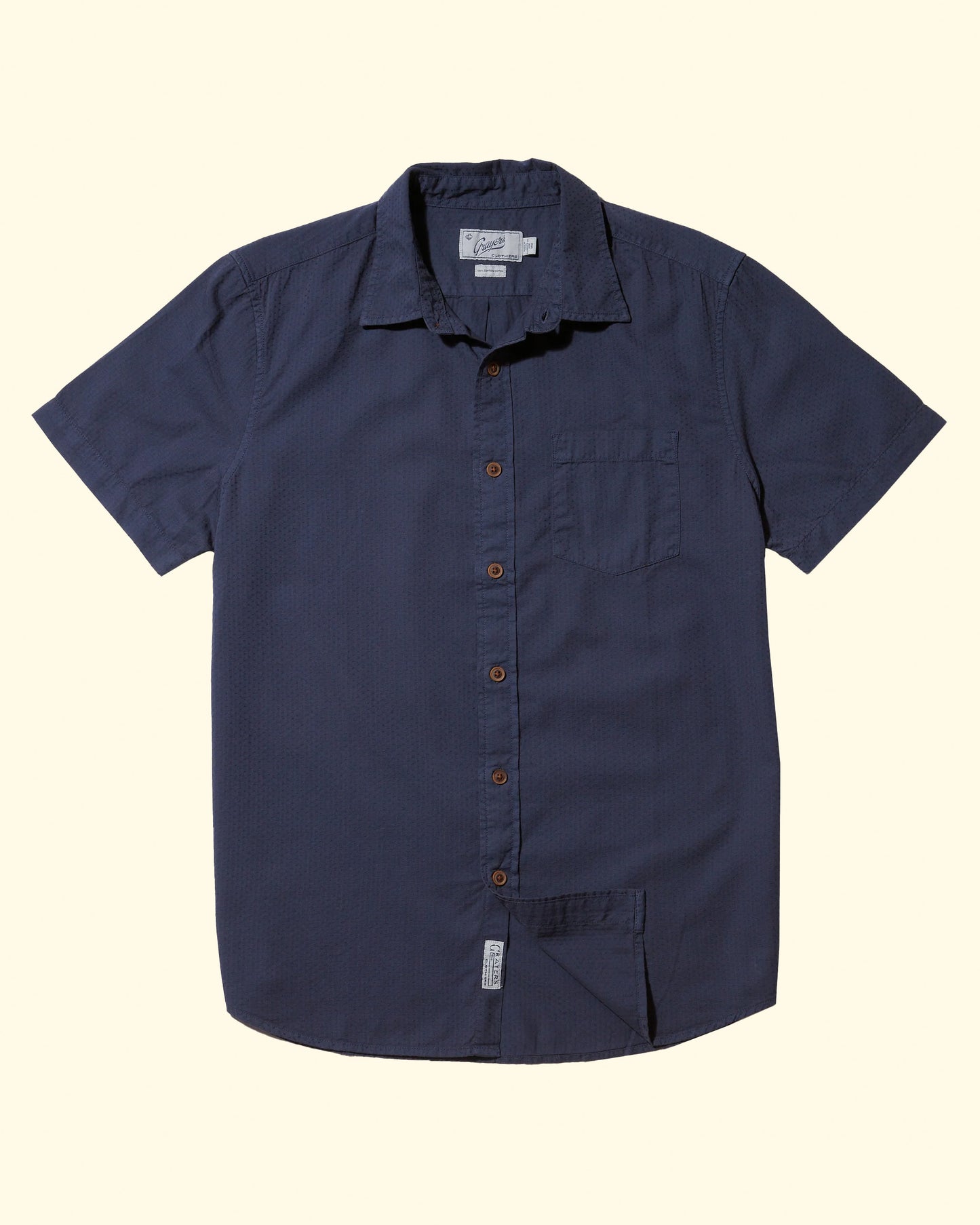 Lorenzo Dobby Shirt Sleeve Shirt | Old Navy