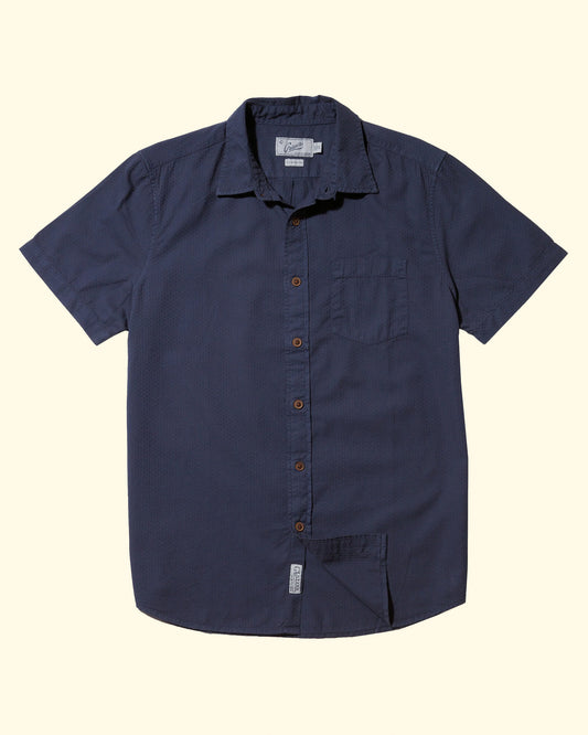 Lorenzo Dobby Shirt Sleeve Shirt | Old Navy