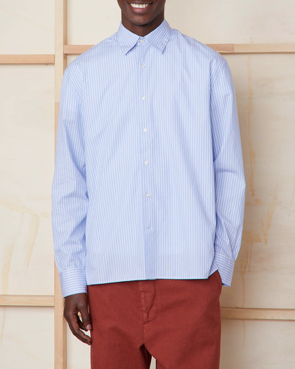 Gad Shirt | Blue/White