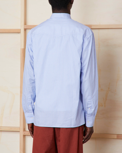 Gad Shirt | Blue/White