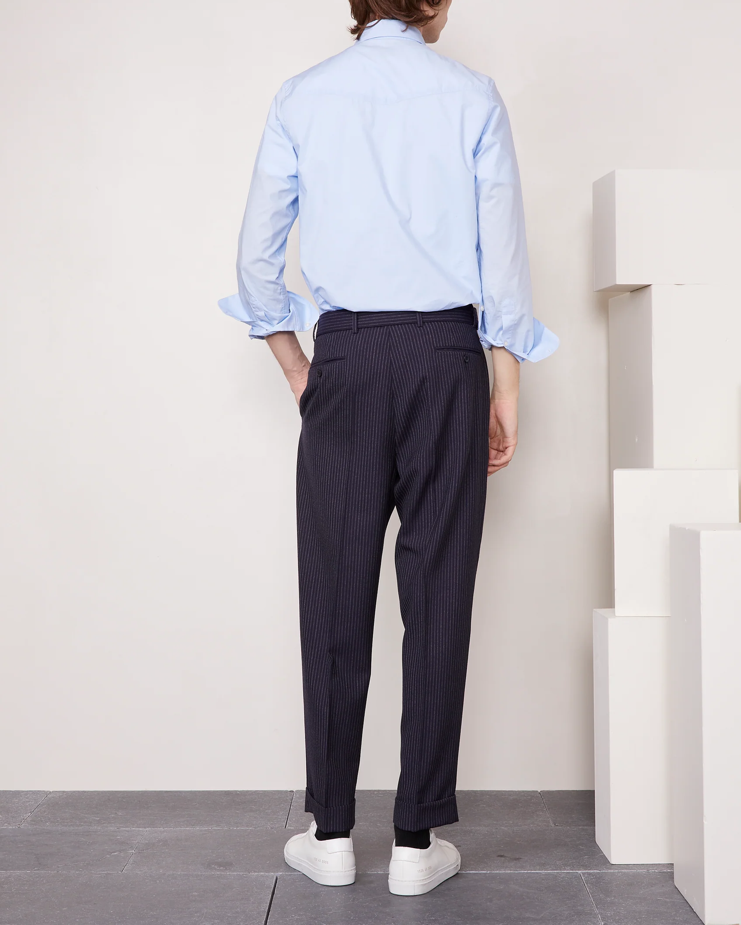 Eloi Poplin Shirt | Blue