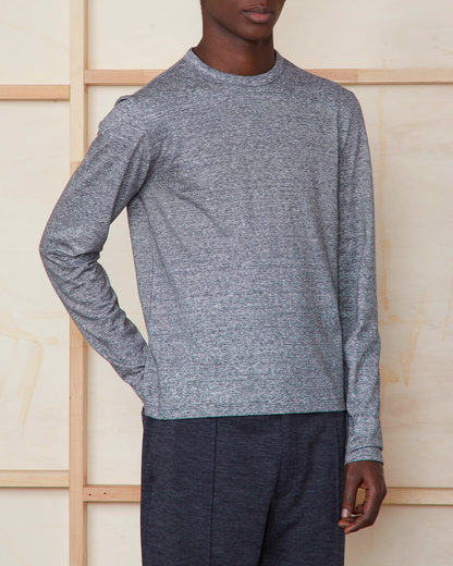 Long Sleeve Knit | Heather Grey