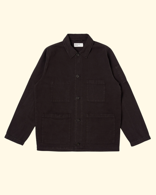 Lyo Linen Coverall Jacket | Licorice