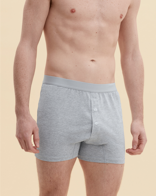 boxer Brief | Grey Melange