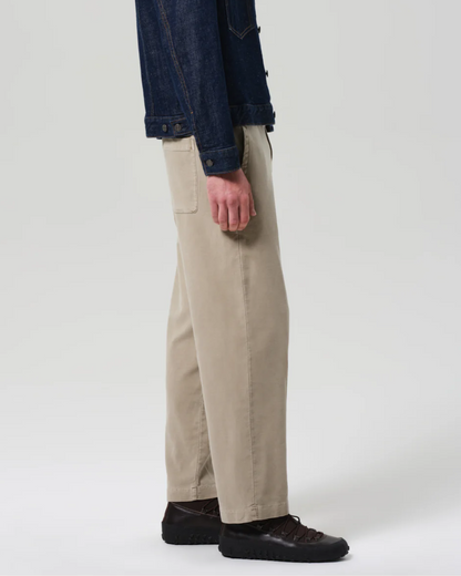 Pull on Pant in French Terry | Vintage Stone