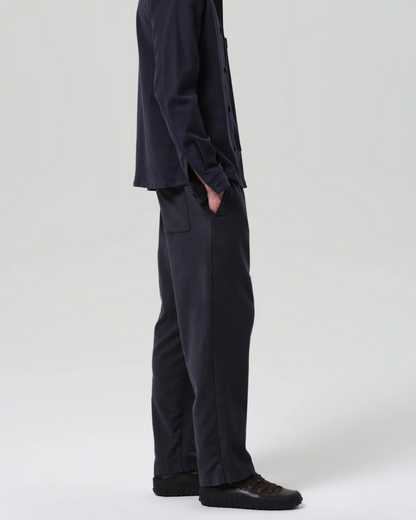 Pull on Pant in French Terry | Dark Charcoal