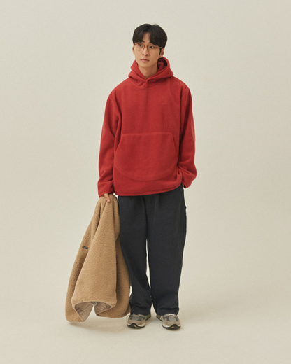 Sunrise Fleece Hoodie | Tomato
