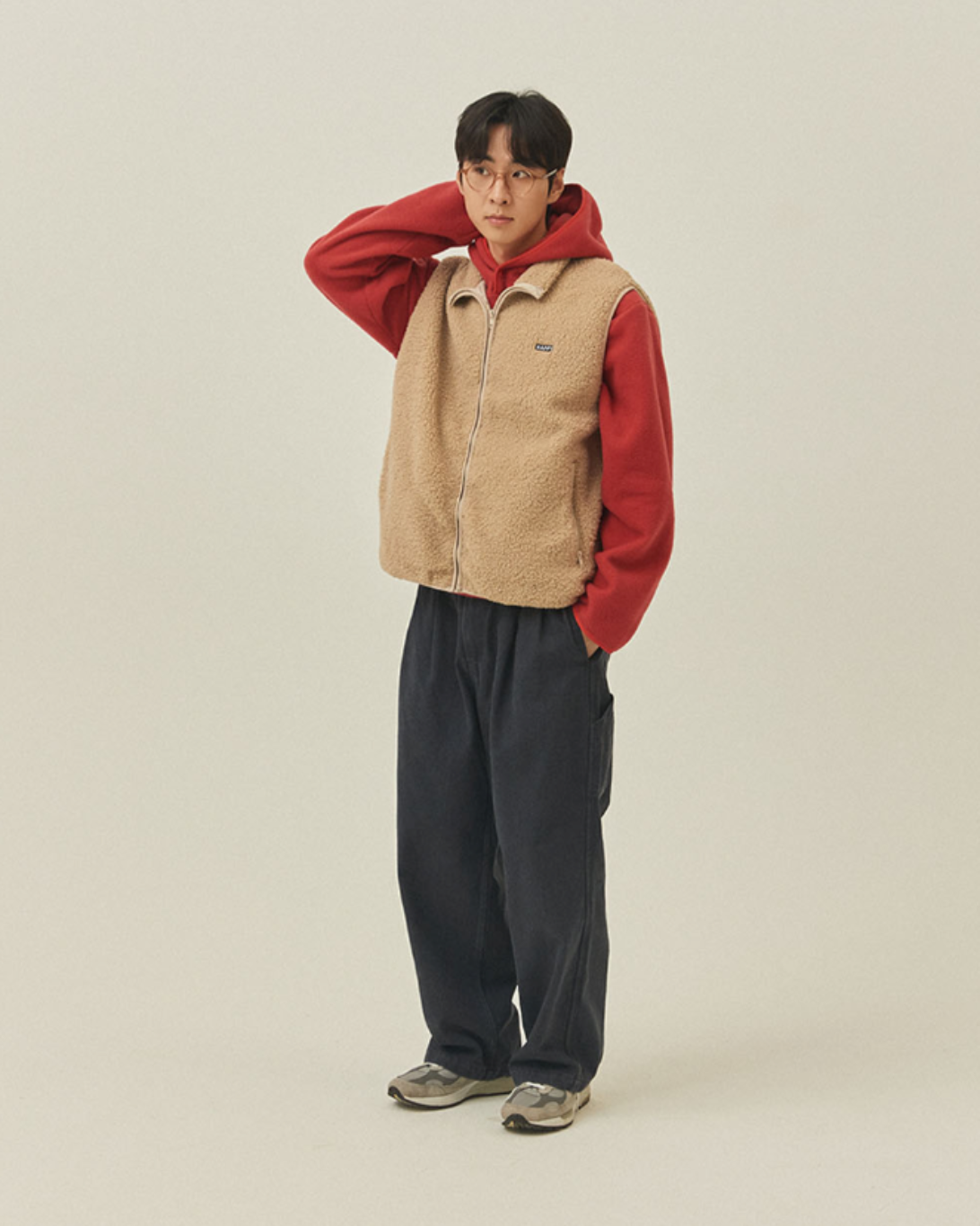 Sunrise Fleece Hoodie | Tomato