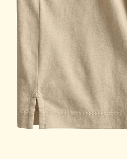 Clean Finish Jersey Shirt | Light Khaki