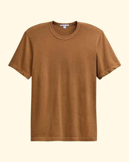 S/S Crew Neck | Whiskey