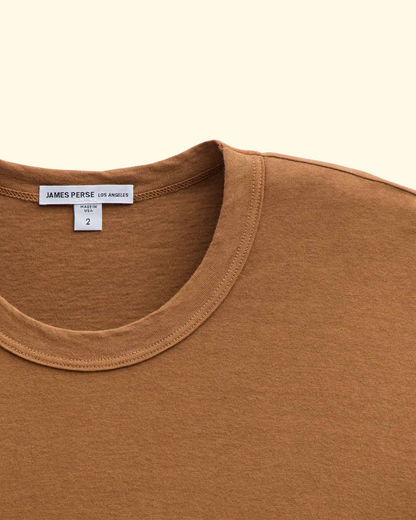 S/S Crew Neck | Whiskey