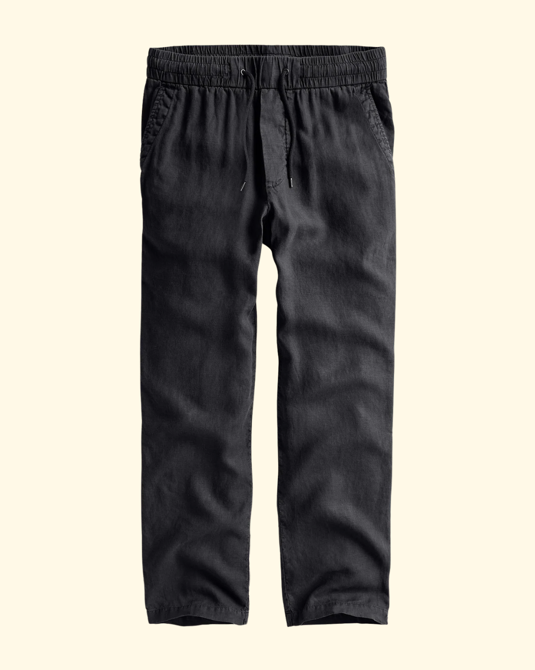 Relaxed Fit Linen Pant | Magma Pigment