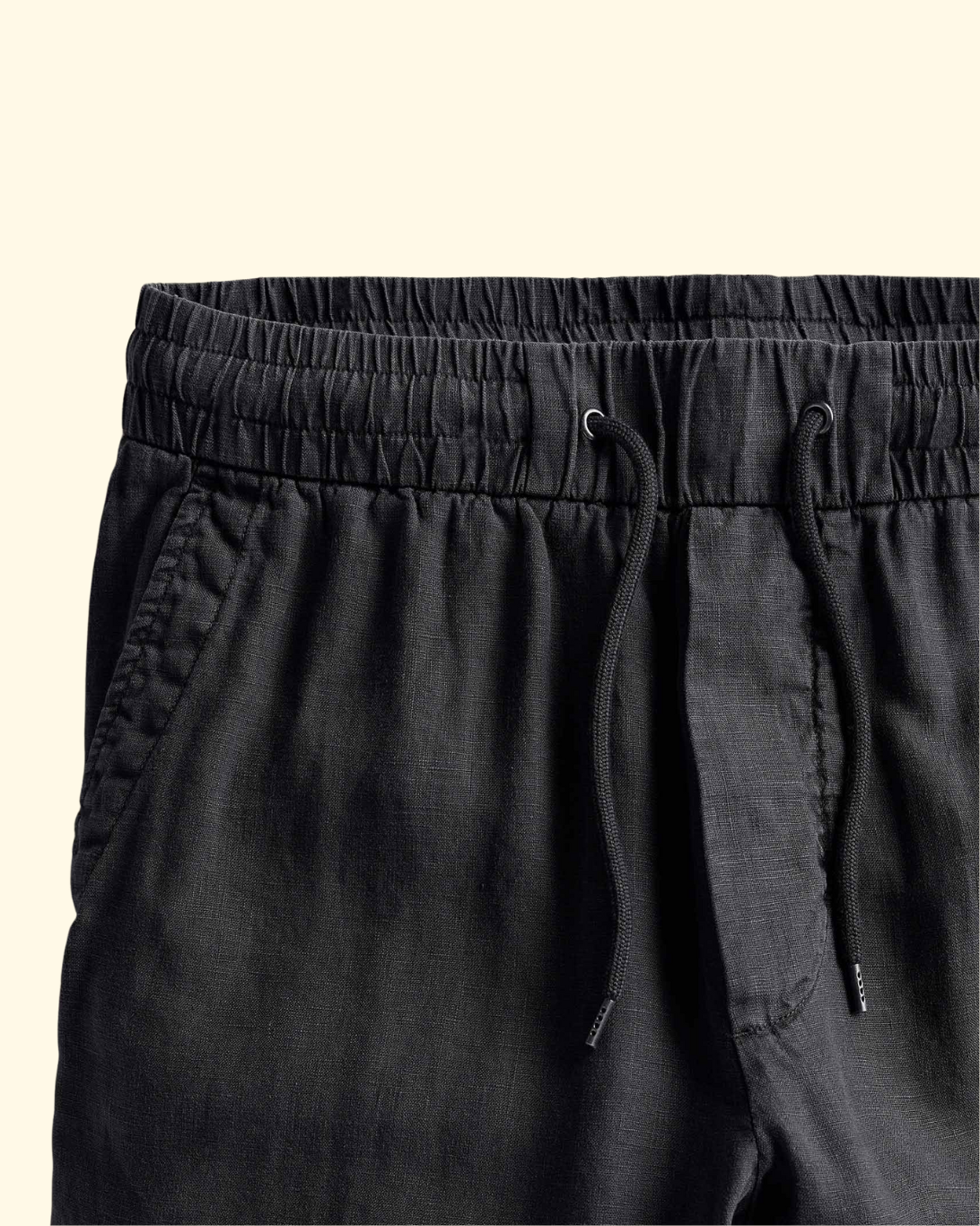 Relaxed Fit Linen Pant | Magma Pigment