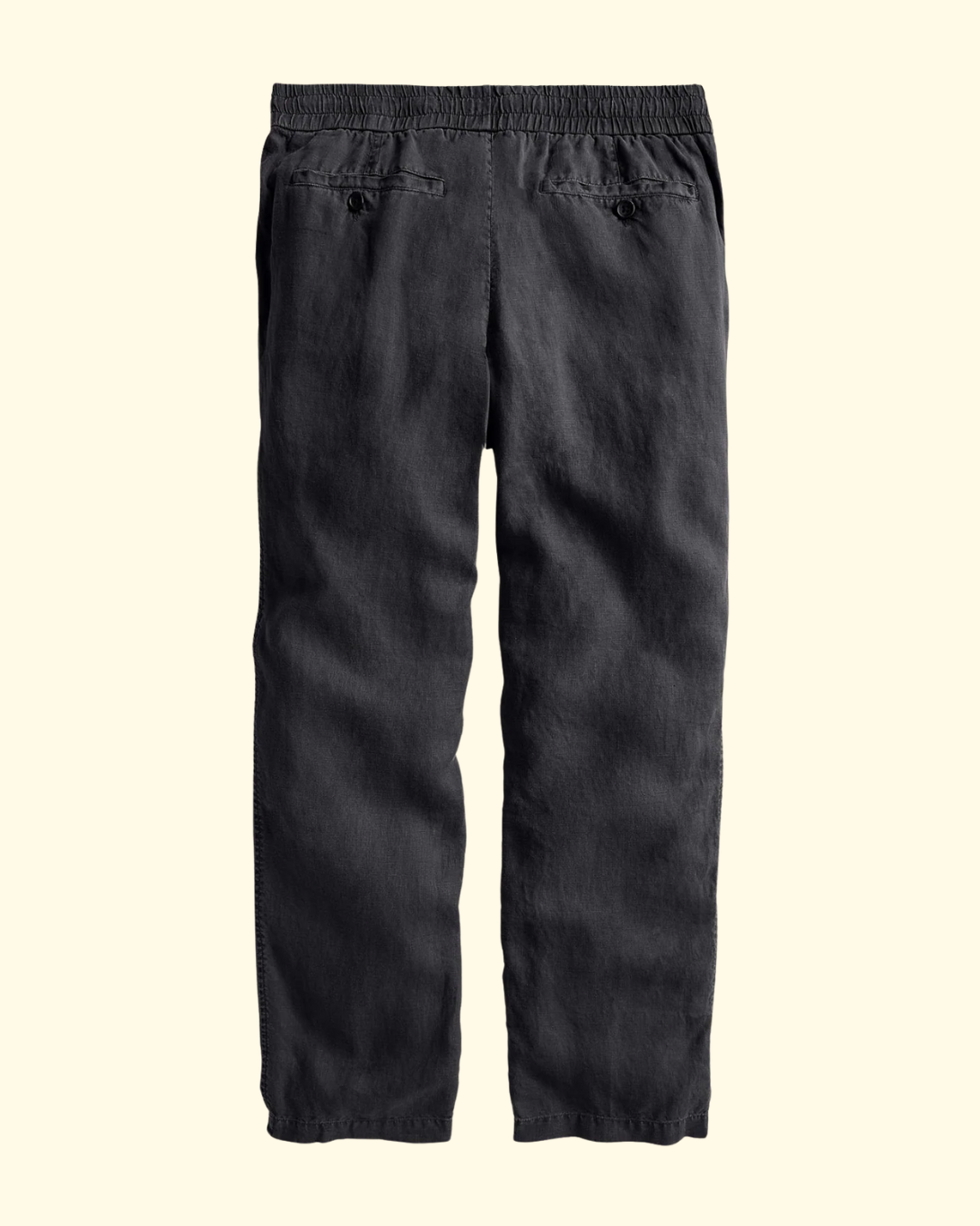Relaxed Fit Linen Pant | Magma Pigment