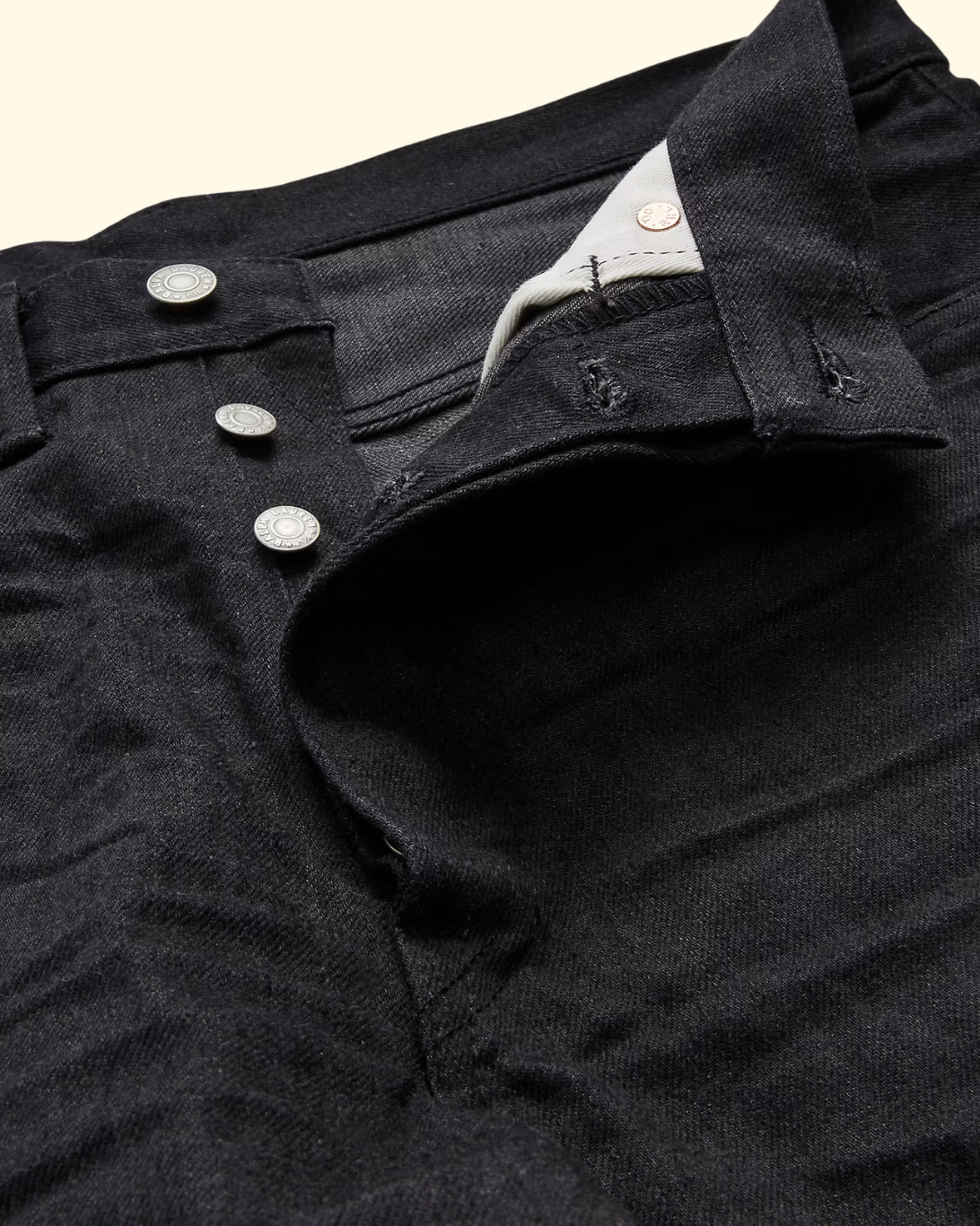 Straight Fit 5 Pocket Vintage Selvedge | Black