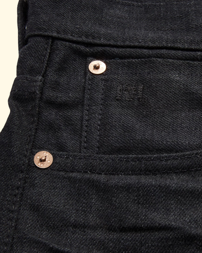 Straight Fit 5 Pocket Vintage Selvedge | Black