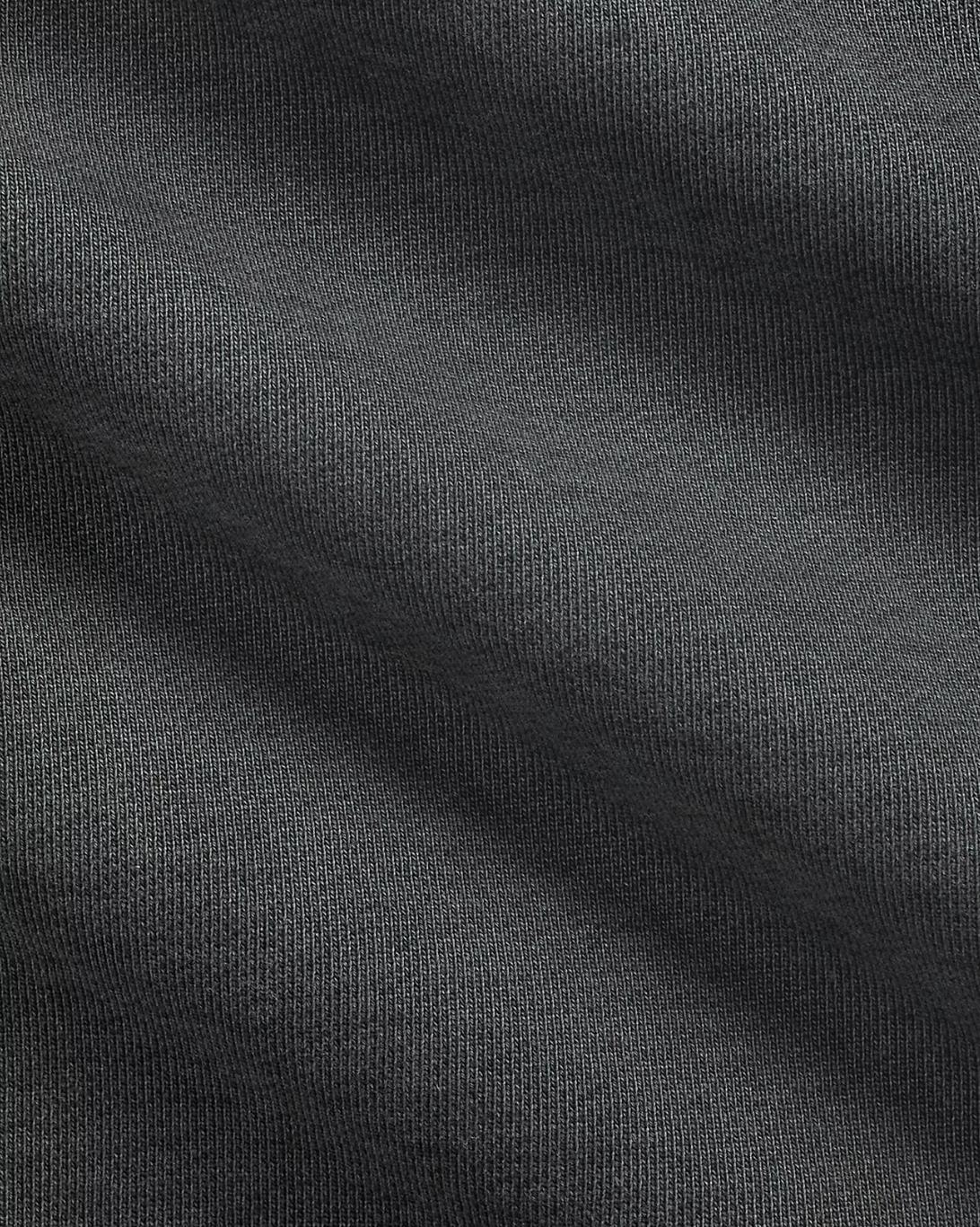Long Sleeve Heavyweight Quarter Zip | Faded Black