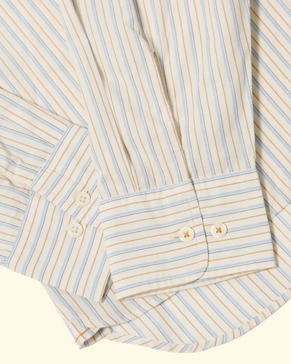 Lazy Day Shirt | Pop Stripe Ecru